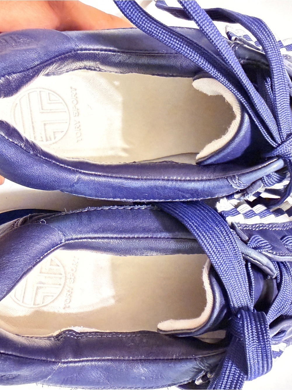 Tory Burch 2017 Tory Sport Ruffle Sneakers Sz8 - Picture 10 of 14